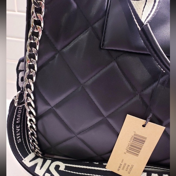 NWT Steve Madden Quilted BDANII Tote - Picture 4 of 5
